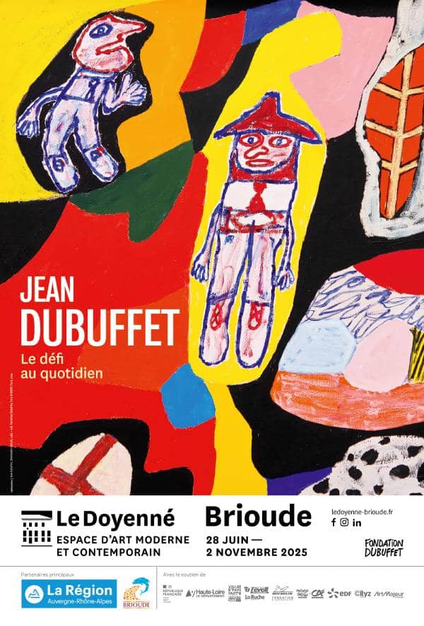 Exposition de Jean Dubuffet au Doyenné à Brioude 2025