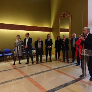 Conférence sur la collaboration Miró-Artigas. Le Doyenné, Brioude. 2019